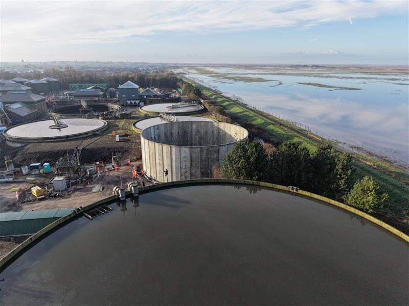 Wastewater treatment site