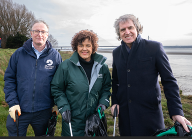 Mersey Rivers Trust and United Utilities leaders